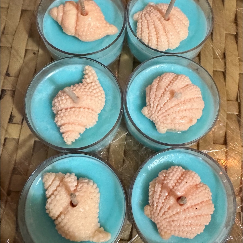 Heart-Shaped Floral tea lights - Picture 6 of 6